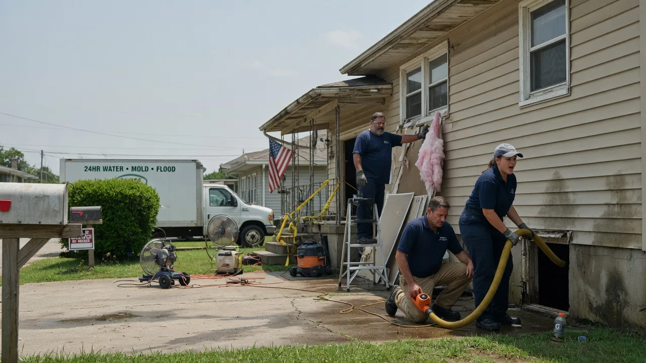 Water Damage Repair in Mantachie, MS near me
